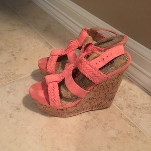 Wedge heels size. 6 1/2